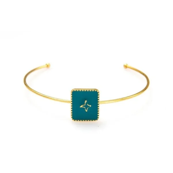 Costume jewelry bangle bracelet