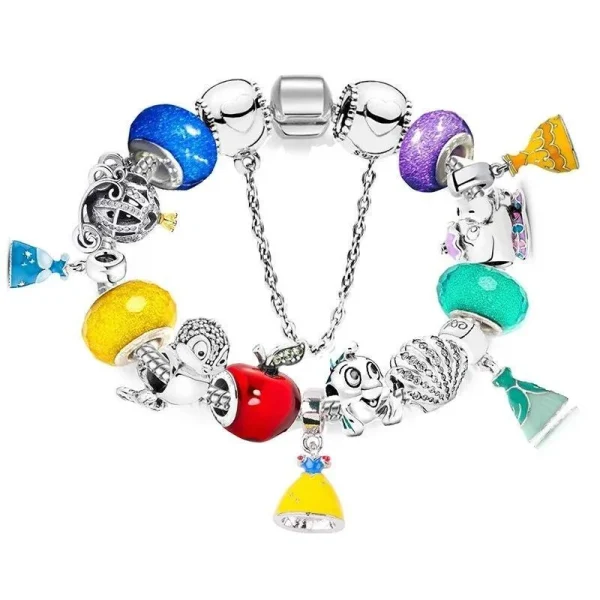 girls’ carnival-themed charm bracelet